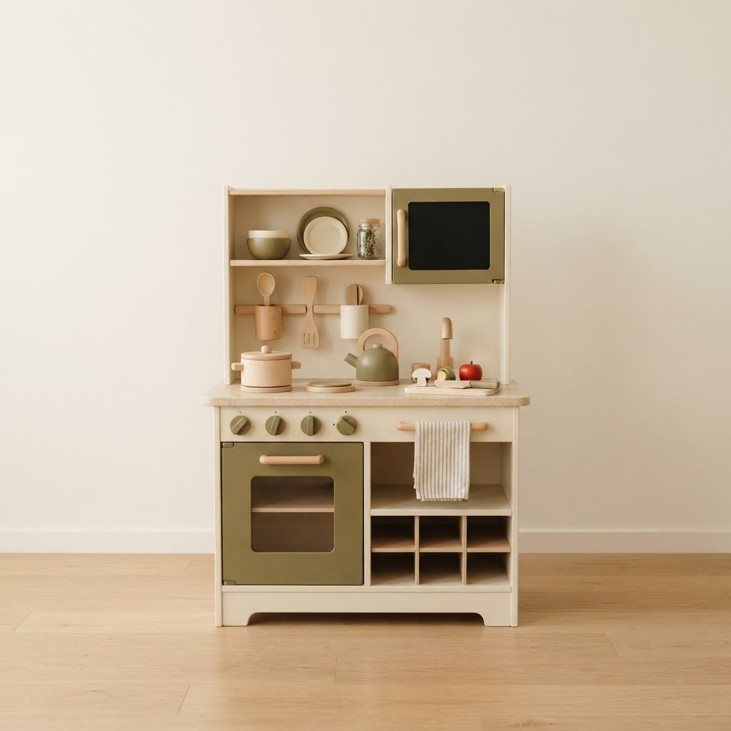 Cocinita de madera